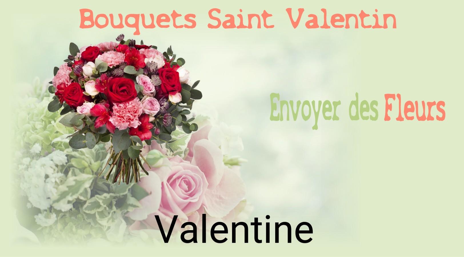 Roses de Saint-Valentin livrées à Valentine