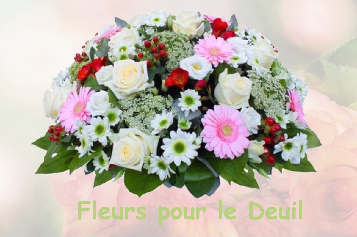 fleurs deuil VALENTINE